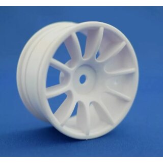 Ride 1:10 M-Chassis 60 Size 10-Spoke Wheel - White (2)