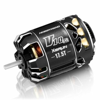 Hobbywing Xerun V10 Brushless Motor G4R (2-3s) 17.5T Sensored für 1:10