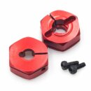 Alu Sechskantmitnehmer - ROT - 5mm (2 Stück) - AT1 /...