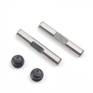 Ersatz Stift + Madenschraube für Kardan - 2x12mm (2+2 Stück)