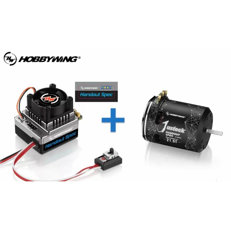 thumbnail image 2 of Hobbywing 10BL120 120A ESC And 540 V3 Brushless Motor Combo For 1/10 1/12 RC 2 of 4