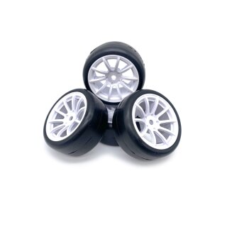 TPRO 1/10 Mini Racing Räder „High Grip“ Carpet (4)