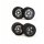 MATRIX 1/8 Foam Tyre Set Front 32sh / Rear 35sh New Five Carbon- FULL SIZE