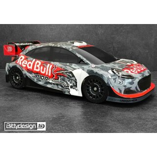 Bittydesign P10R 1/10 190mm rally clear body