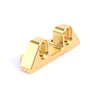 R8 Rear Low Arm Bracket RF-Brass +15g