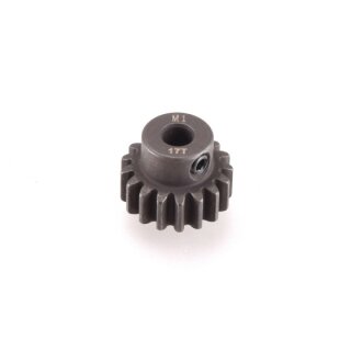 RUDDOG 17T Modul 1 Steel Pinion